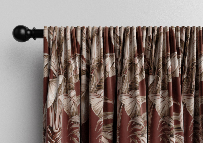 Tripura, Cinnabar - Made to Measure Curtain - Image 9